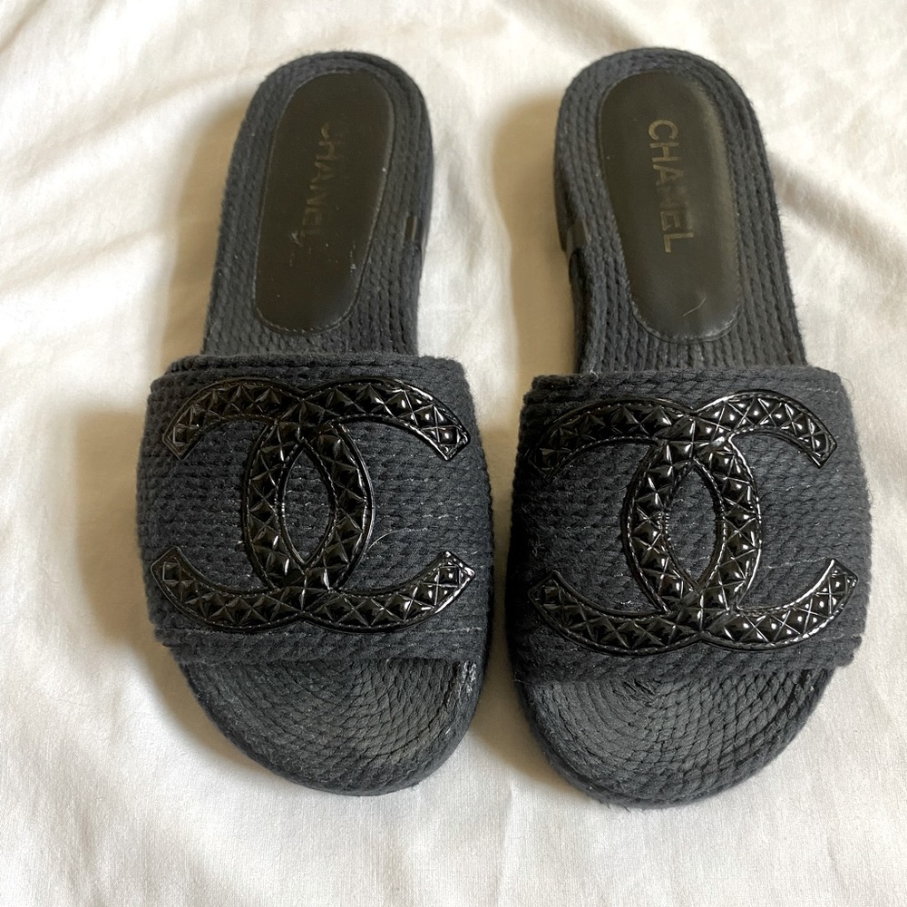 🍒🍓 Chanel Tweed Sandals  🍒🍓